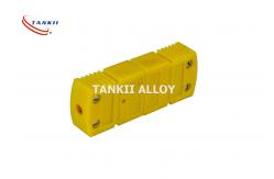 China Hollow Pin Chromel Alumel Male Thermocouple Connector supplier