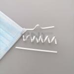 3mm PE Coated Steel Wire Nose Bridge For Supporting Medical Face Mask for sale