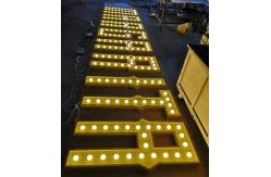 China Wear Resistance Illuminate Bubbles ODM IP68 Acrylic Box Letters supplier