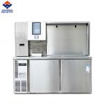 China Auto Bubble Tea Refrigerate Counter Commercial Stainless Steel Milk Tea Shop Counter Bubble Tea Workbench Refrigerator manufacturer