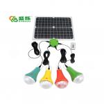 20W 5V Mono Panel 52SMD LED Portable Solar Bulbs With Battery On Grid Solar System for sale