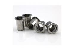 China GB17880.5 Stainless Steel Rivnut Insert Blind Rivet Nut Flat Head Riveted Nuts supplier