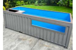 China Topshaw Customize Free Design 20ft 40ft Australia DIY Shipping Container Pool supplier