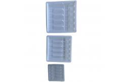 China Customized PET Tray Packaging For Drug Water Injection Bottles supplier