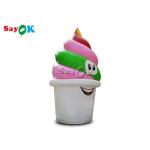 Custom 5mH PVC Inflatable  Ice Cream Cone Model for sale