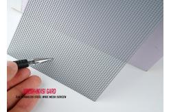China Corrosion Resistance Stainless Steel Window Screen With Clear Vision supplier