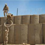 Heavy Duty BWG18-22 Hesco Defensive Barriers Sandbags MIL1 anticorrosion for sale