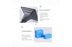 China LED Solar Garden Light Pole Posts Lamps OEM Solar Pillar Street Light supplier