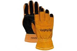 China NFPA1971 Washable Firefighter Gloves Cow Split Shell SEI supplier