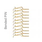 BeCu C17200 Bend PIN 0.25mm Thickness Au Plating Lightweight for sale