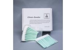 China Industrial Solvent Cleaning Swabs Thermally Bonded Foam Head Easy To Use supplier