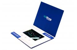 China Electronic digital video folder brochure in printing with LCD Screen supplier