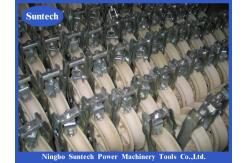 China 20KN MC Nylon Transmission Line Conductor Stringing Block Pulley supplier