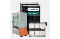 China Hybrid Off Grid Solar Pv System For Home Commercial High Efficiency supplier