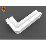 Shaped Processing Artificial Stone Reception Desk Joints Invisible NFS Acrylic for sale