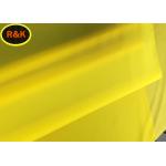 Smooth Surface Soft Yellow Nylon Mesh High Flexible Strength Alkali Resistant