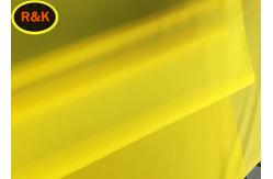 China Smooth Surface Soft Yellow Nylon Mesh High Flexible Strength Alkali Resistant supplier
