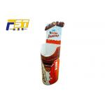 Art Paper Chocolate Promotional Dump Bins Easy Assembled Glossy / Matte Film Lamination
