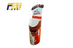China Art Paper Chocolate Promotional Dump Bins Easy Assembled Glossy / Matte Film Lamination supplier