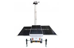 China Solar Security Camera Trailer With Cameras For Outdoor Parking Lot supplier