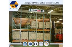 China Steel Q235b Raw Material Warehouse Pallet Racking Systems wITH Powder Coating supplier