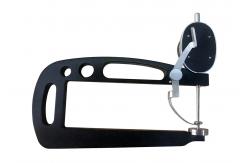 China 0-25.4mm Digital Thickness Gauge 200mm Measuring Depth With Grip Handle supplier