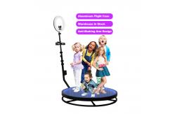 China Bluetooth 360 Camera Booth Adjustable Shutter Speed With ISO Range 100-6400 supplier