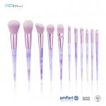BSCI PU Bag 11pcs 100g Premium Makeup Brush Set for sale