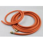 Orange Color ID 6mm NBR Lpg Gas Hose For Household and Industrial Usage for sale