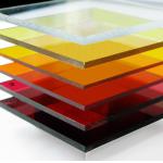 Colored Acrylic Sheet 18mm Matte Non-Glare Panel for Library Reading Area