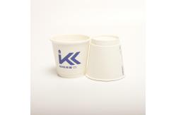 China Customized Printing Drinking Paper Cup With PP Lid 8 Oz 250ml Disposable Hollow supplier