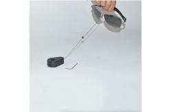 China Plastic Tear Shape Security Pull Box Recoiler With Loop Cable End supplier