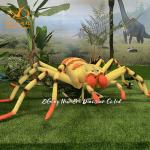 Horrible Simulated Animal Spider in Zoo Park and Educational Events