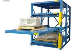 China Durable Storage Injection Mold Racks Stainless Steel Q235B Material Powder Coated supplier