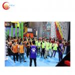 One Stop Fiberglass Indoor Climbing Wall Custom School Commercial Rock Climbing for sale