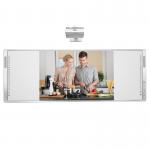 96 Inch Multimedia Durable Touch Screen Interactive Virtual Whiteboard For Online Teaching