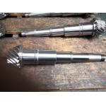 6.5 Module Gleason Spiral Gear Shaft Transmission Gears And Shafts