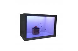 China Custom LCD Video Wall , Toughened Glass Panel Transparent Lcd Touch Screen supplier