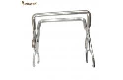 China Apiculture Beehive Tools Stainless Steel frame grip beekeeping Tools for Beekeeping supplier
