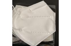 China Easy Breath Foldable FFP2 Mask , Disposable Dust Mask With High Filtration Capacity supplier