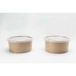 Disposable Paper Bowl Ice Cream Paper Cup White Eco Friendly Food Grade Salad Bowl for sale