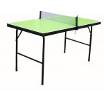 Mini Kids Table Tennis Table With Leg And Frame 12mm MDF Top Multi Function for sale