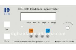 China Plastic Material Charpy Impact Testing Machine With Digital Display supplier