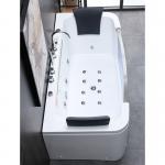 1 People Indoor Jacuzzi Bathtub Combo Massage With Double Pillow