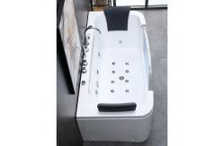 China 1 People Indoor Jacuzzi Bathtub Combo Massage With Double Pillow supplier