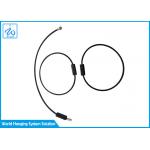 PVC Coated Stainless Steel Wire Rope Loop For Hanging Luggage Tags for sale