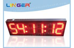 China Super Brightness LED Countdown Timer Clock For High Speed Railway Station supplier