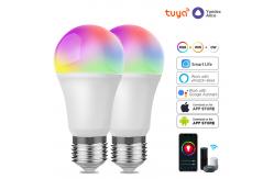 China 85-265V E27 Smart Light Bulb 3200K WiFi Smart LED Lamp App Control supplier