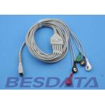Disposable 5 Lead ECG Placement , ECG Lead Clips IEC / AHA Standard TP3010