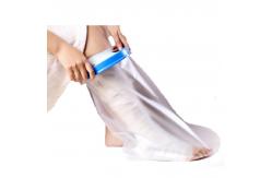 China ISO13485 Waterproof Transparent Seal Tight Leg Cast Protector For Adult supplier